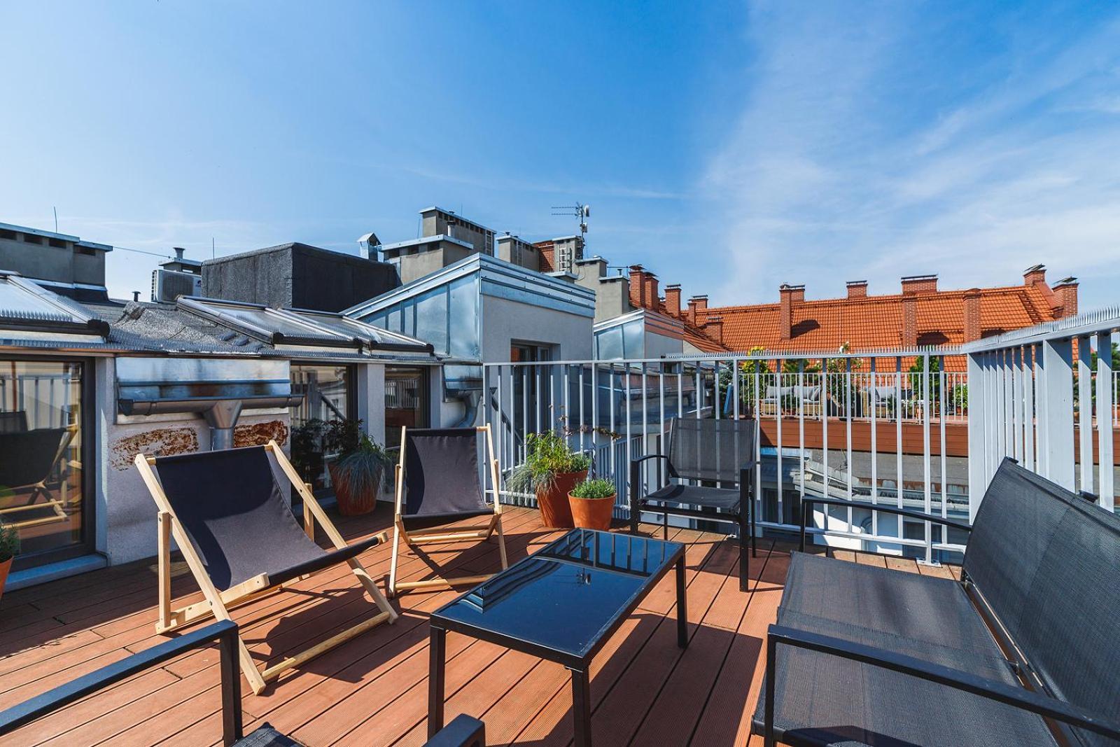 2 Bedroom Apartment With Terrace- Pilsudskiego 11 Krakkó Kültér fotó